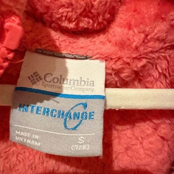 Columbia Kids 2 Piece Winter Coat Sz S 7/8 - Picture 6 of 7